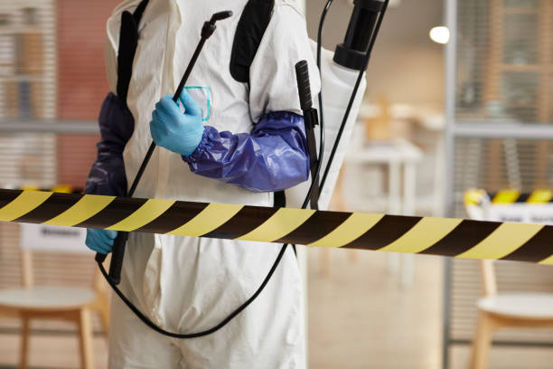 Professional Crime Scene Cleanup technician working in Gowen, MI